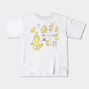 Shelly Expression Sheet Kids T-Shirt